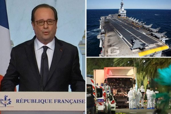 در واکنش به حوادث تروریستی اخیر؛ فرانسه بزرگترین ناو خود را به جنگ داعش می فرستد