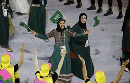پوشش زنان افغانستان و عربستان در رژه افتتاحیه المپیک ریو