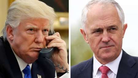 پاسخ تند ترامپ به نخست وزیر استرالیا