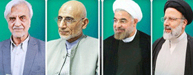 از مجموع 25 میلیون رای، روحانی با کسب 14 میلیون رای پیشتاز است/ رئیسی، 10 میلیون رای